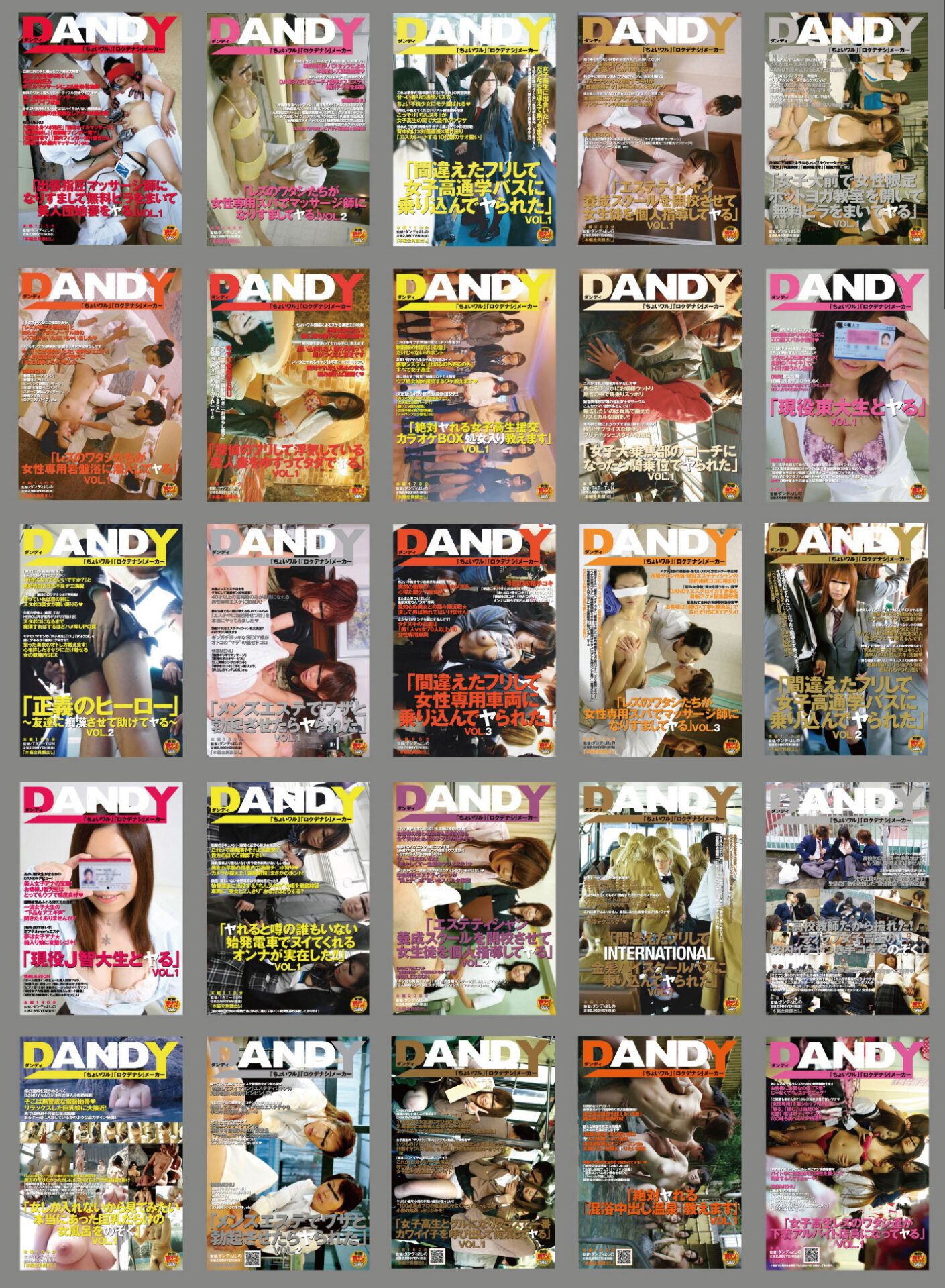 DANDY1周年公式コンプリートエディション ちょいワル全仕事集＜2006年8月～2007年5月＞